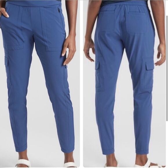 Athleta Chelsea Cargo Pant Blue - Picture 11 of 11